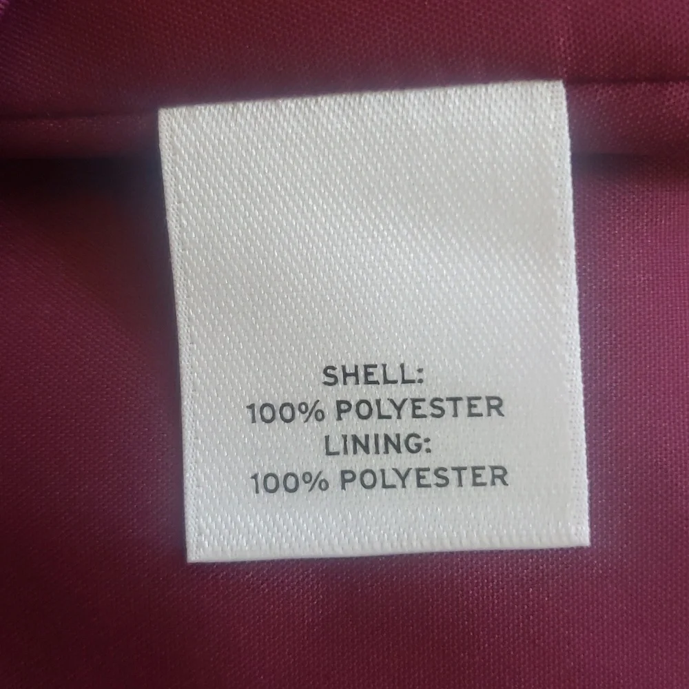 HALOGEN Geometric Pleated Fit & Flare Dress Burgundy Plum 4P Office Wedding